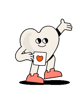Ko-fi mascot: a heart holding a cup of coffee